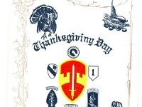 6.  Thanksgiving 1965 menu cover